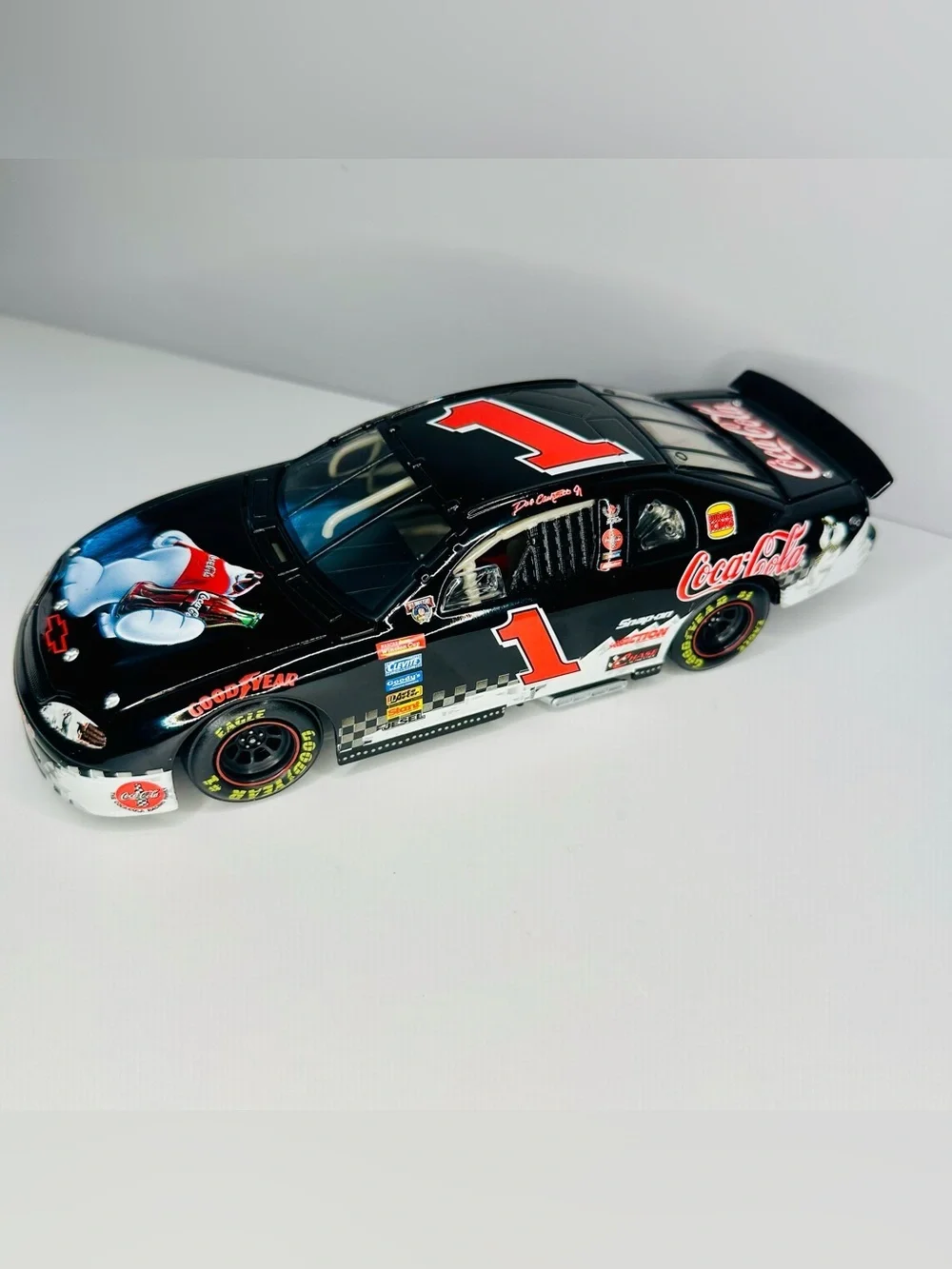 1998 Dale Earnhardt Jr. #1 Coca-Cola Polar Bear Monte Carlo 1:24 Action Platinum